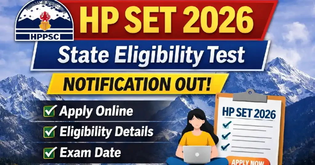 HP SET 2026 Notification Released